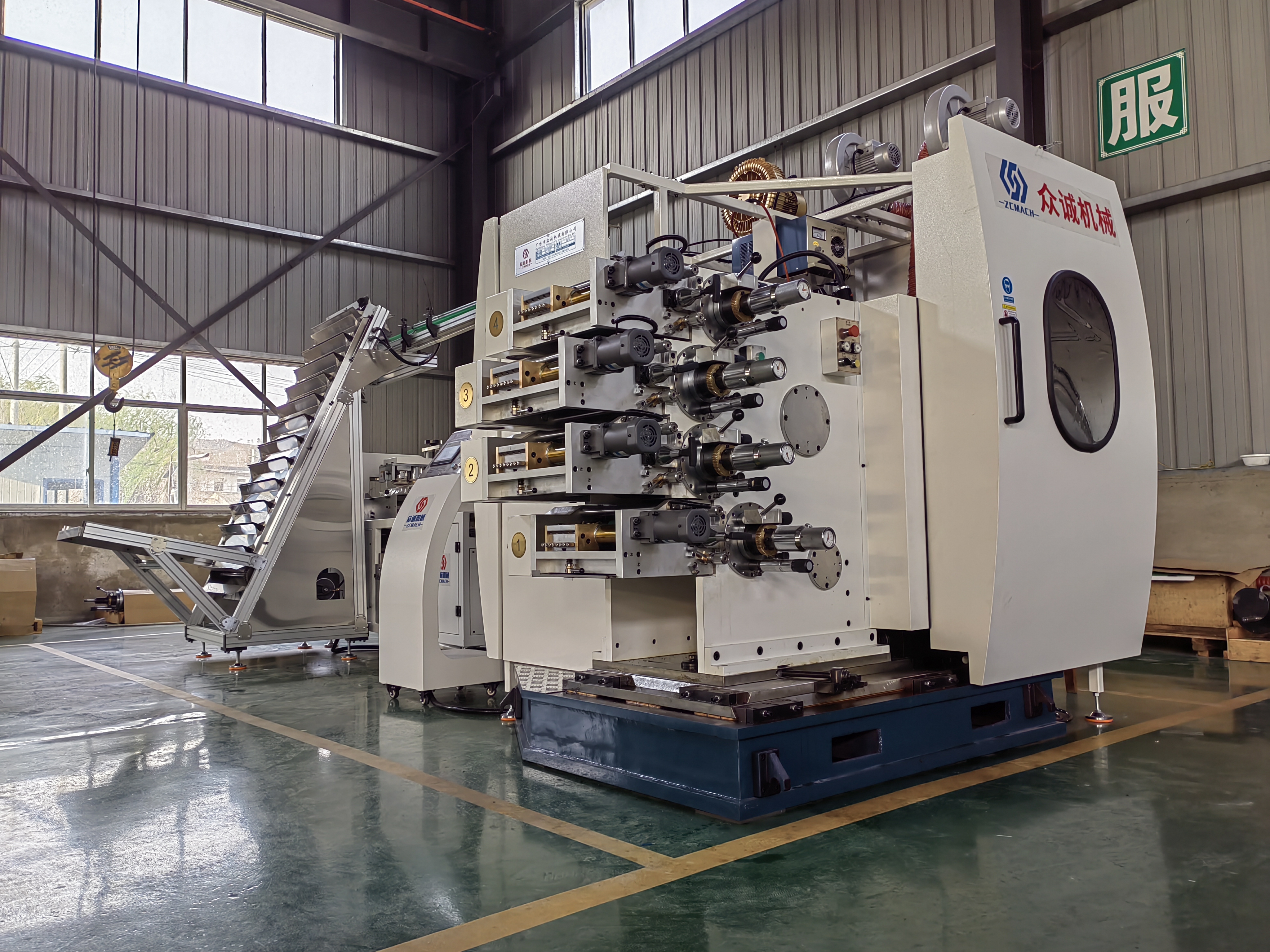 四色曲面胶印机 ZC-188-4型